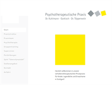 Tablet Screenshot of praxis-drkuhlmann.de
